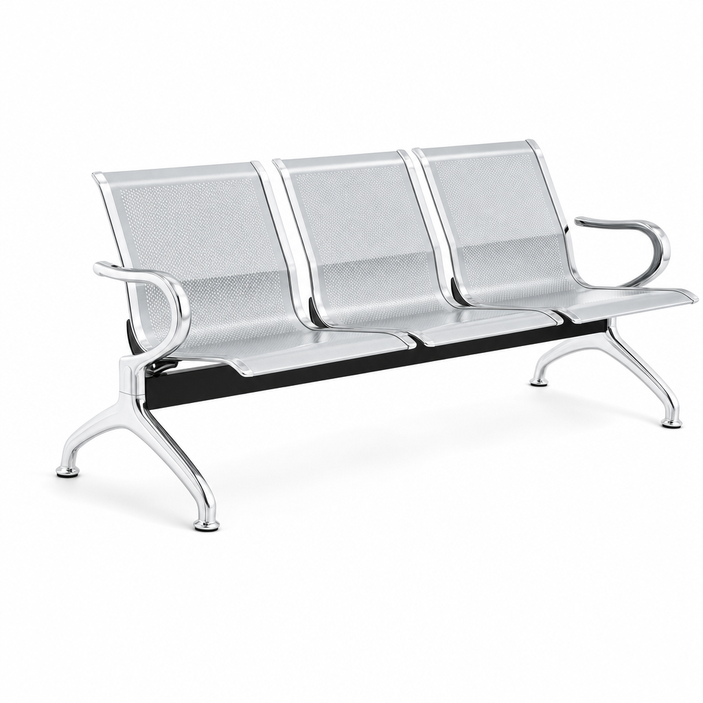 MUEBLE DE ESPERA METALICO WK-8